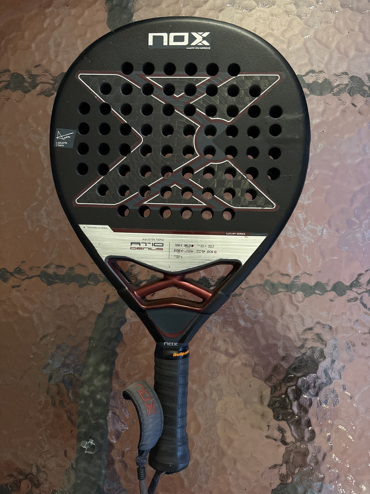🧠🎾 PREOWNED NOX AT10 GENIUS 12K PADEL RACKET 🎾🧠