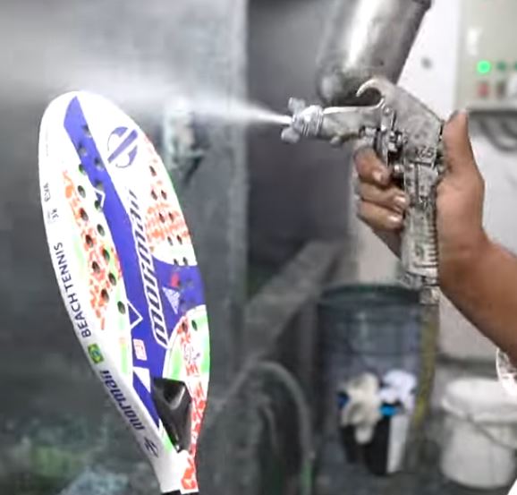 Padel Racket Cosmetic Primer, Respray & Clear Coat