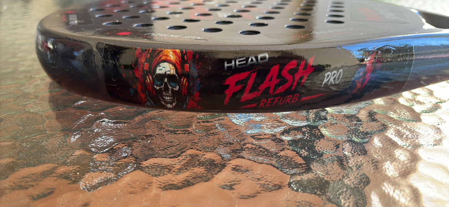 🎾 Head Flash Pro 2.0 Padel Racket (Customised)