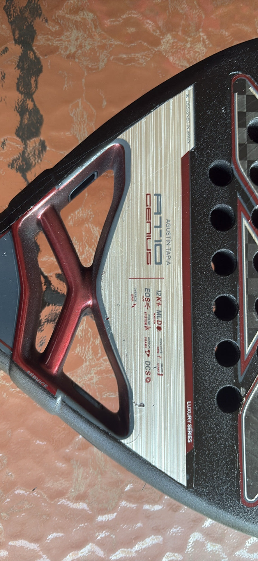 🧠🎾 PREOWNED NOX AT10 GENIUS 12K PADEL RACKET 🎾🧠