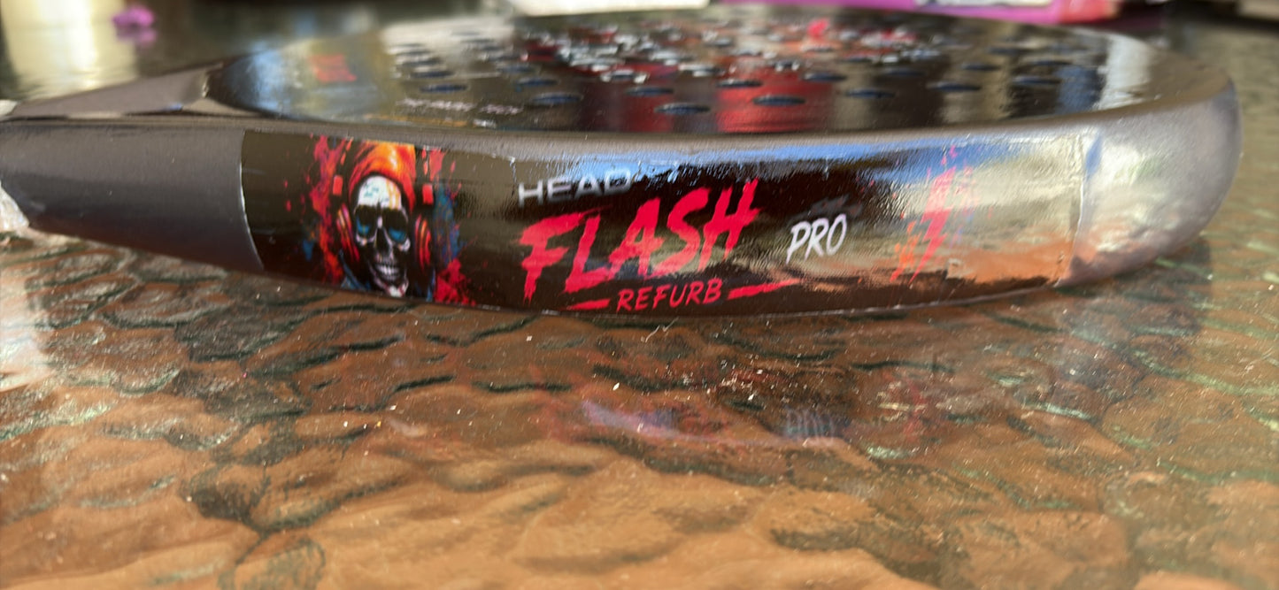 🎾 Preowned Customised Head Flash Pro Padel Racket