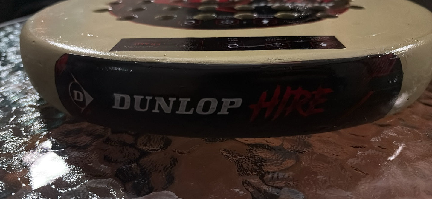 🎨🎾 Pre-Owned Custom Dunlop Hire Padel Racket