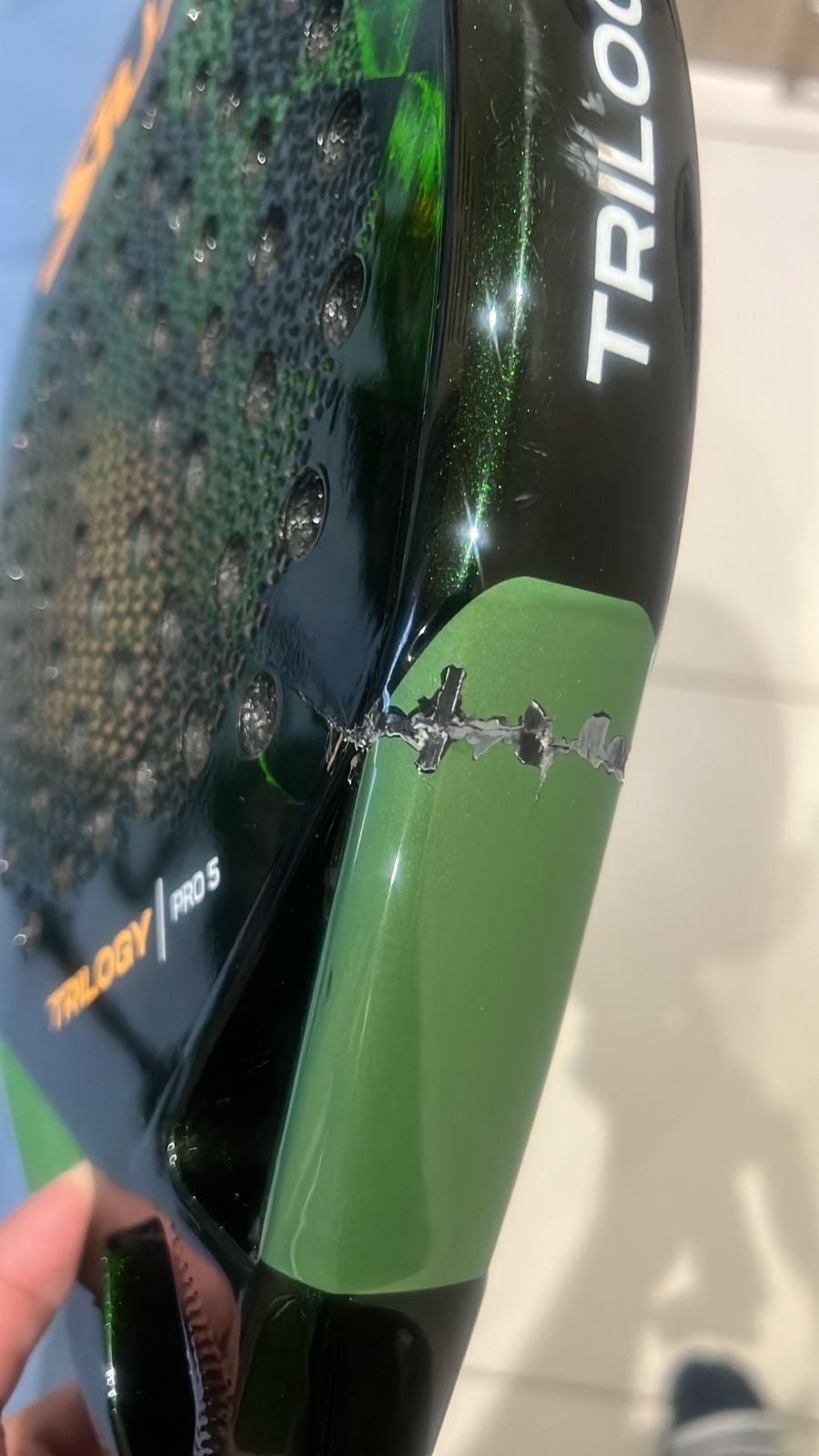 Padel Racket Structural Frame Repair (Major)