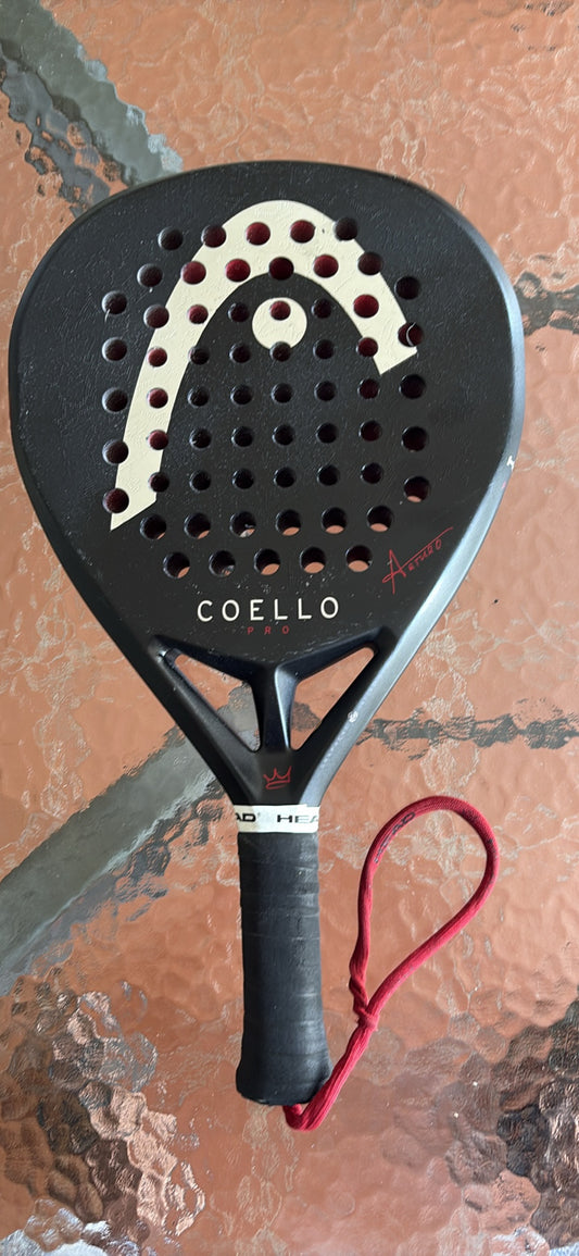 🔥👑 PREOWNED HEAD COELLO PRO PADEL RACKET 👑🔥