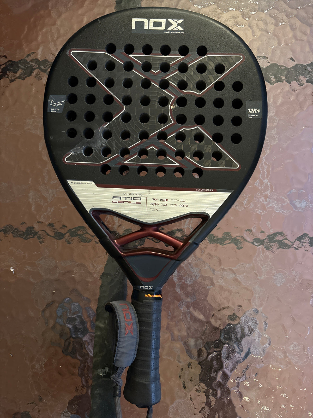🧠🎾 PREOWNED NOX AT10 GENIUS 12K PADEL RACKET 🎾🧠