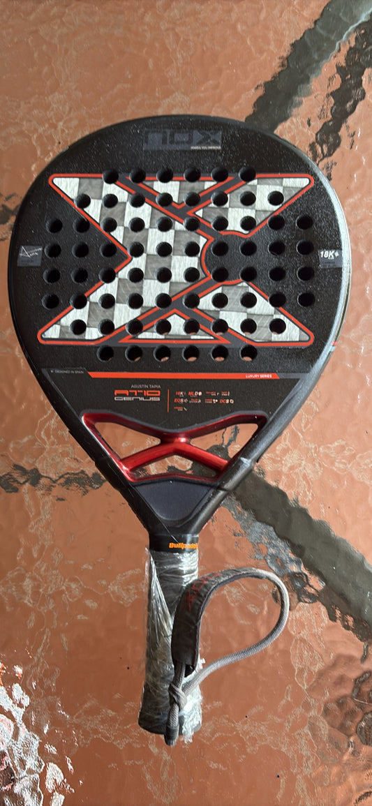 🔥🎾 PREOWNED 2025 NOX AT10 LUXURY GENIUS 18K ALUM PADEL RACKET 🎾🔥
