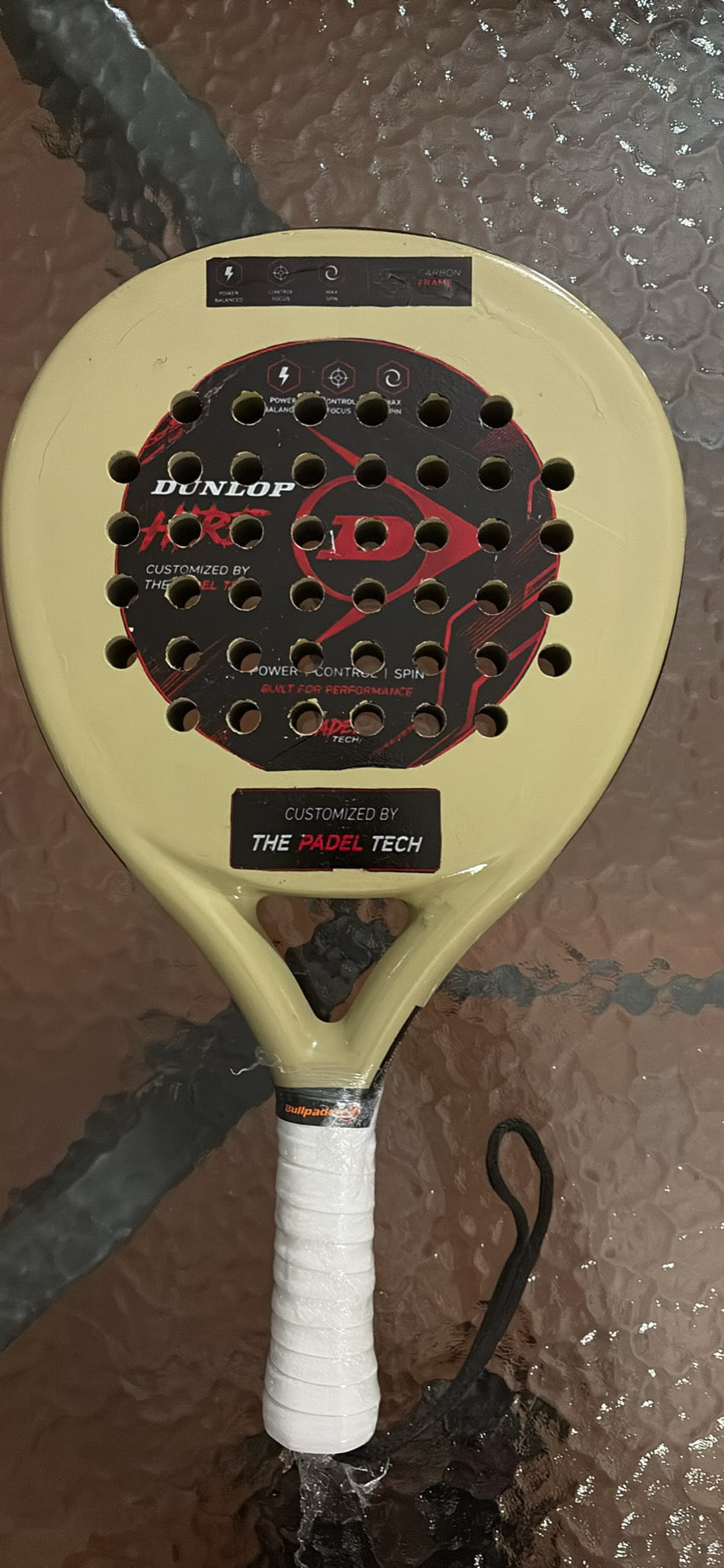 🎨🎾 Pre-Owned Custom Dunlop Hire Padel Racket