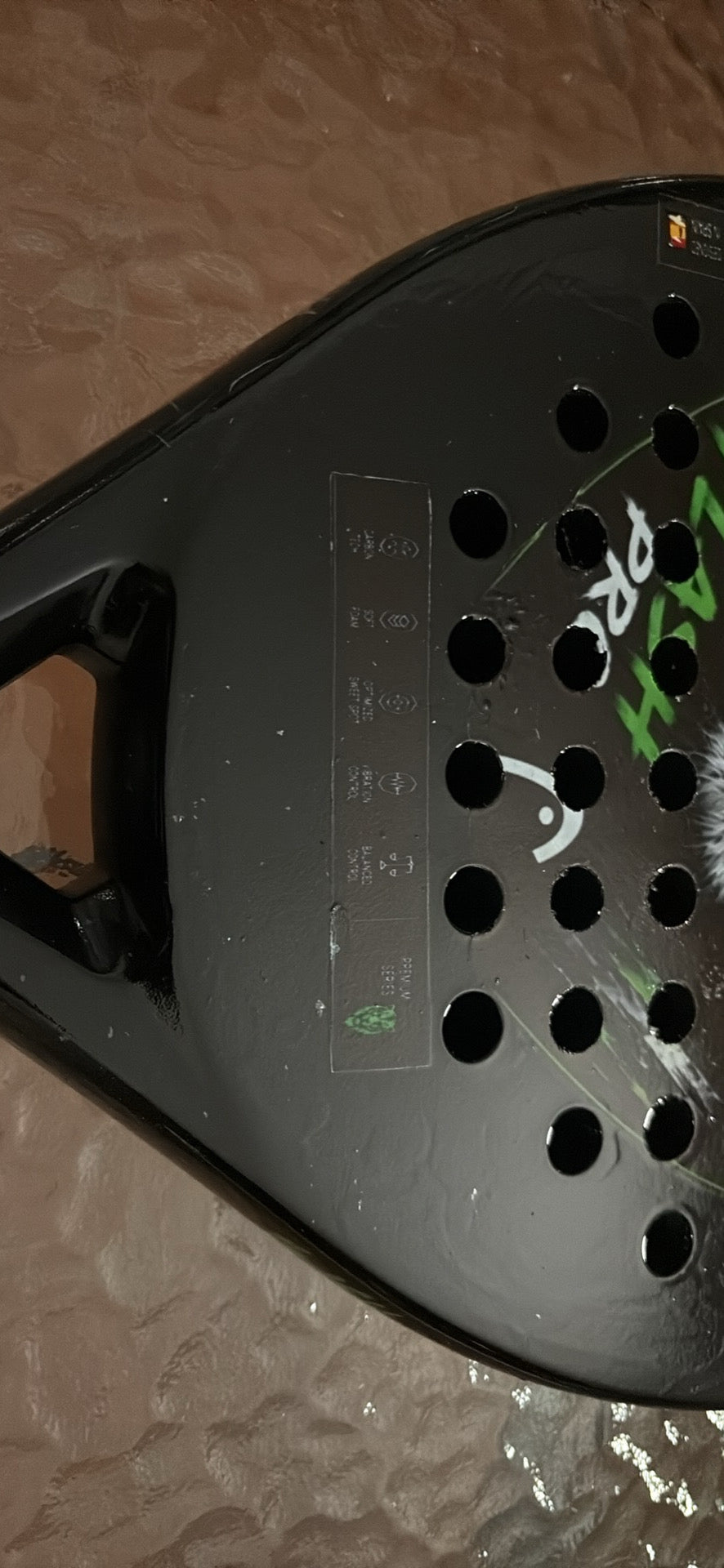 🎾 Preowned Customised Head Flash Pro Padel Racket