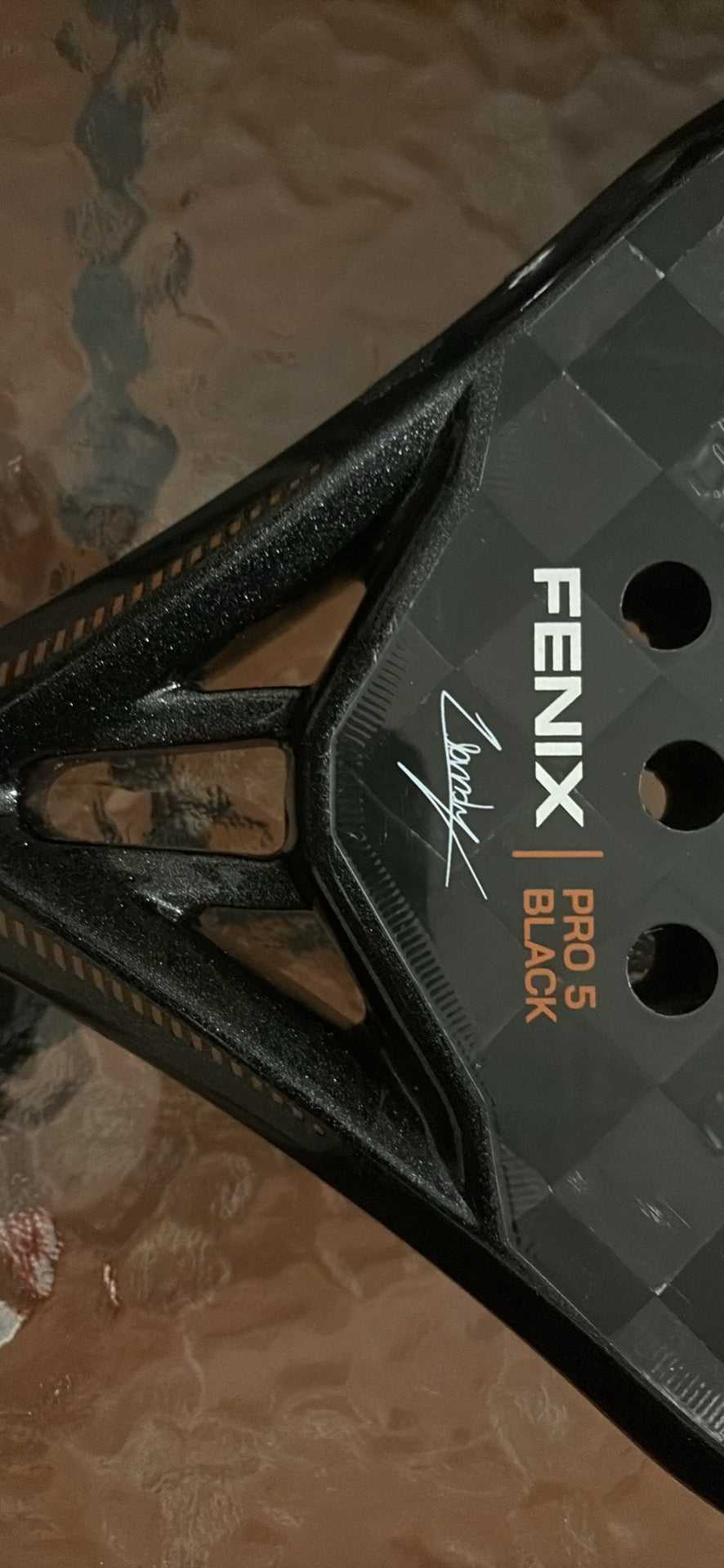 🎾 Preowned 2025 Siux Fenix Pro 5 Black Padel Racket