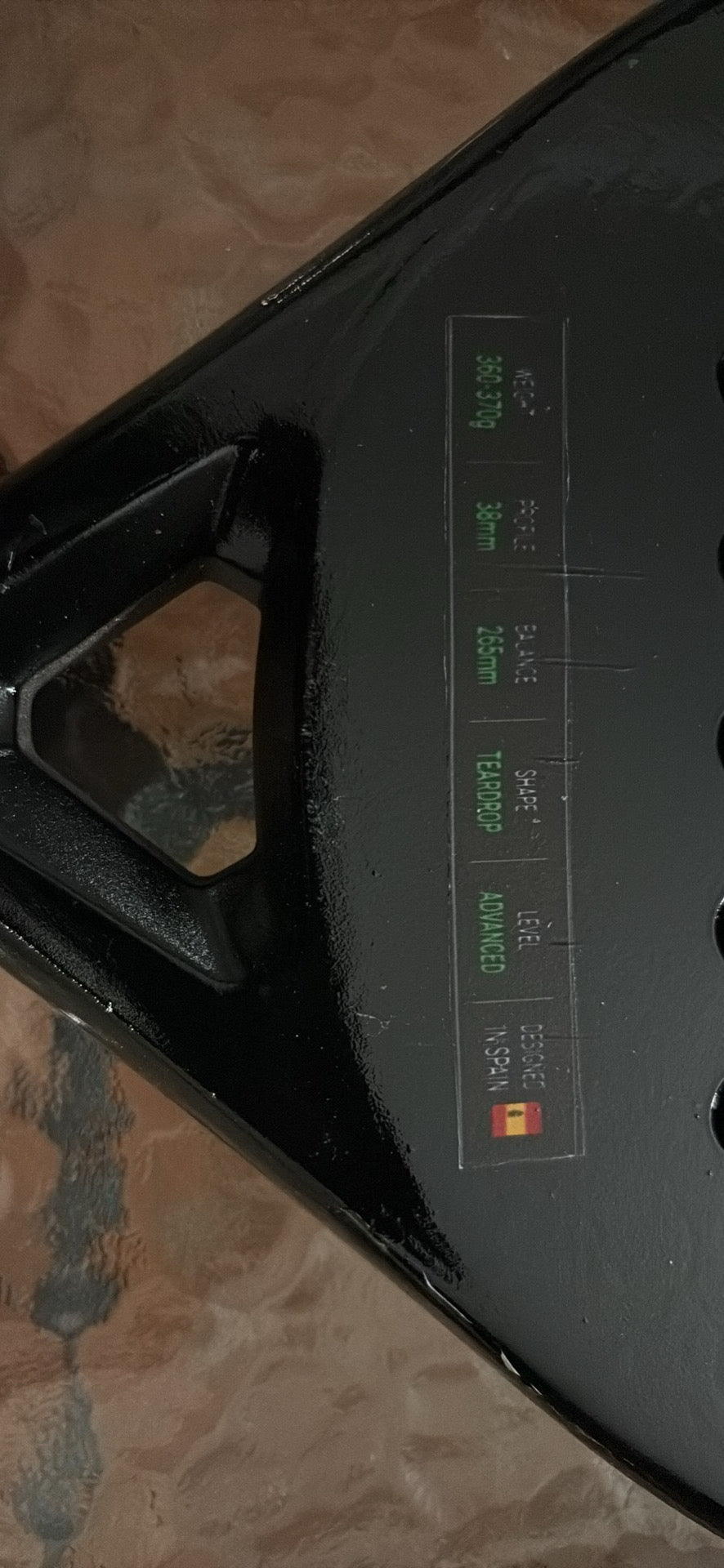 🎾 Preowned Customised Head Flash Pro Padel Racket