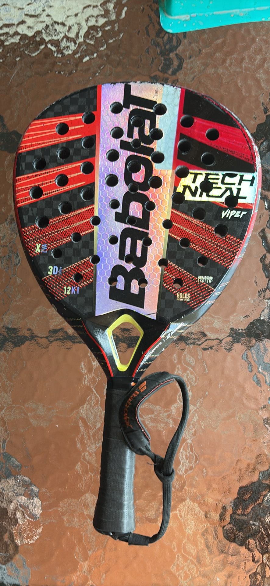 🔥🎾 PREOWNED BABOLAT TECHNICAL VIPER PADEL RACKET 🎾🔥