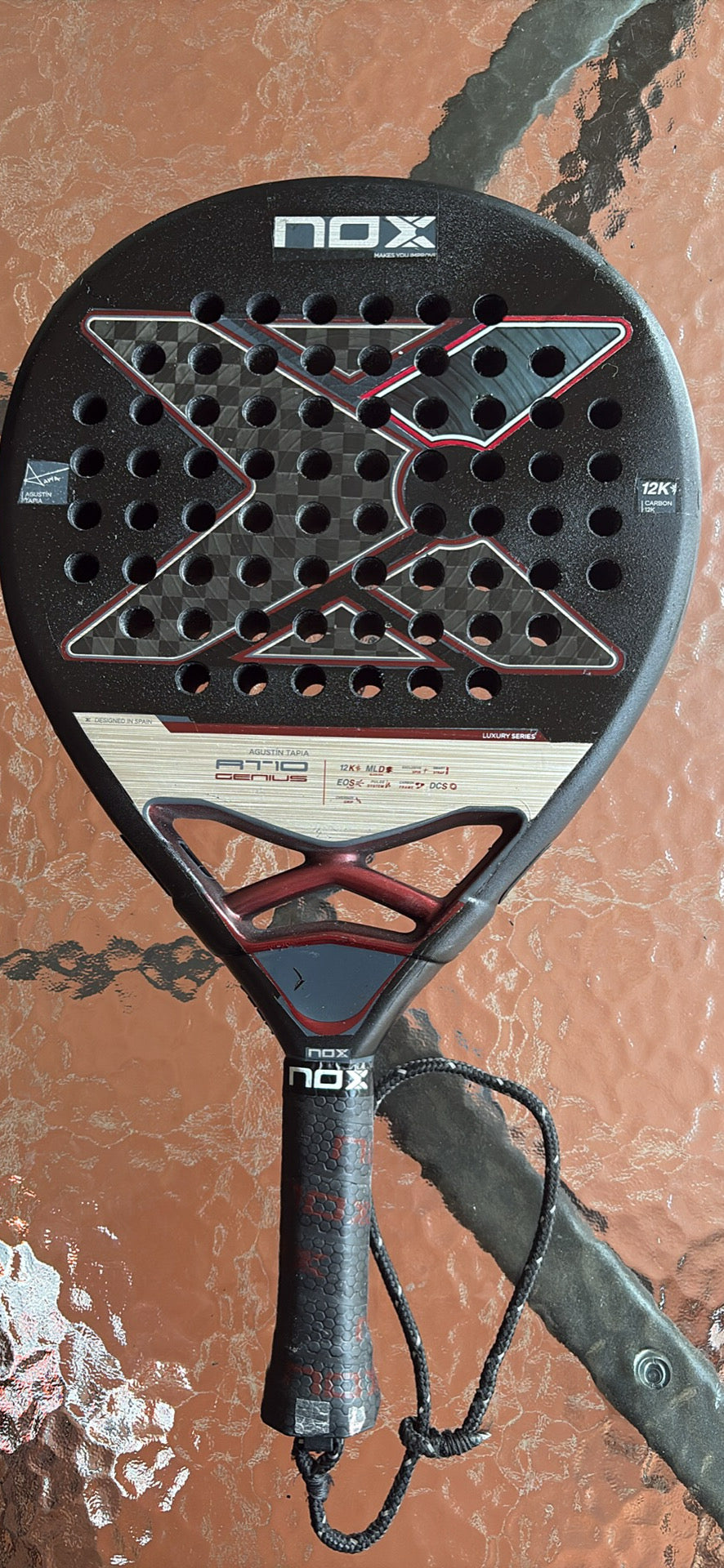 🧠🎾 PREOWNED NOX AT10 GENIUS 12K PADEL RACKET 🎾🧠