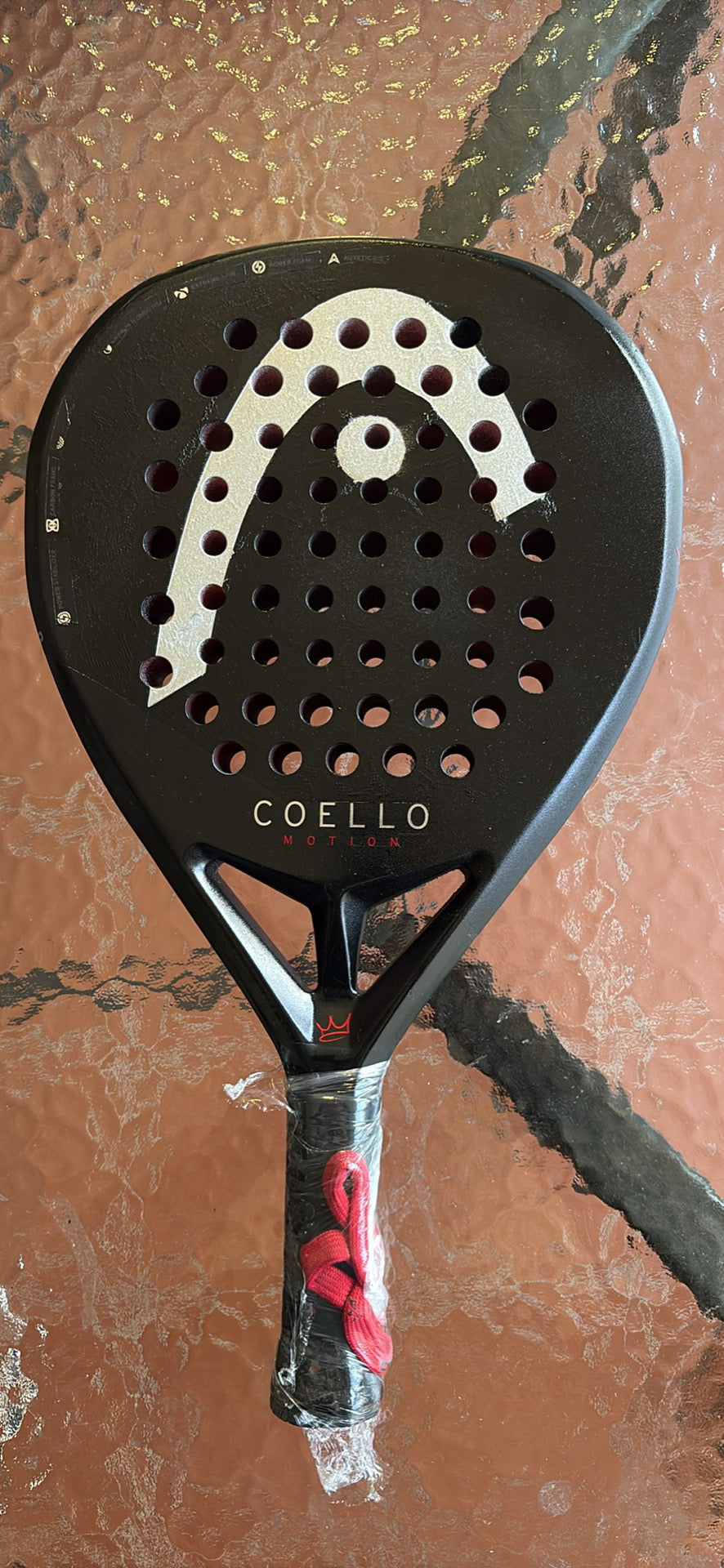 🏆 PREOWNED HEAD COELLO MOTION PADEL RACKET 🏆