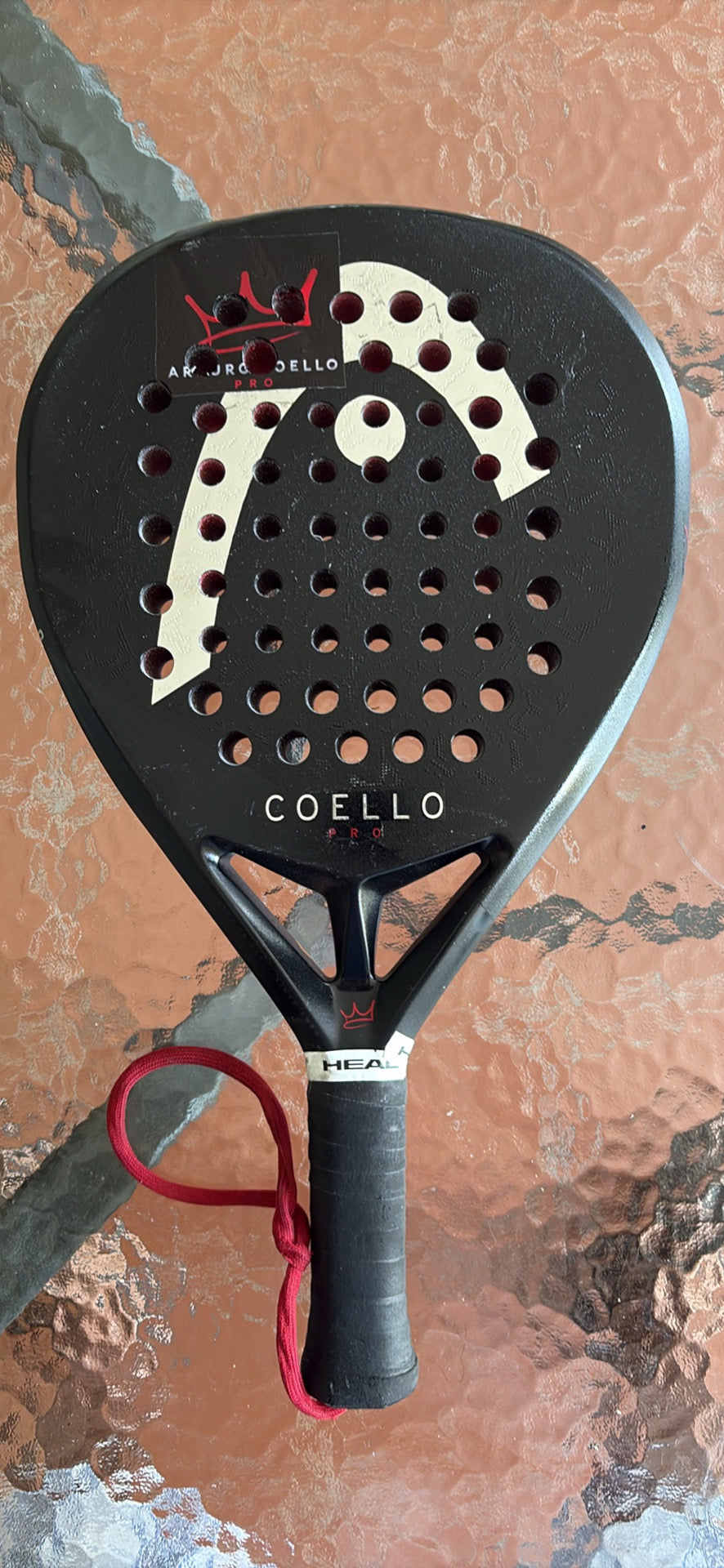 🔥👑 PREOWNED HEAD COELLO PRO PADEL RACKET 👑🔥