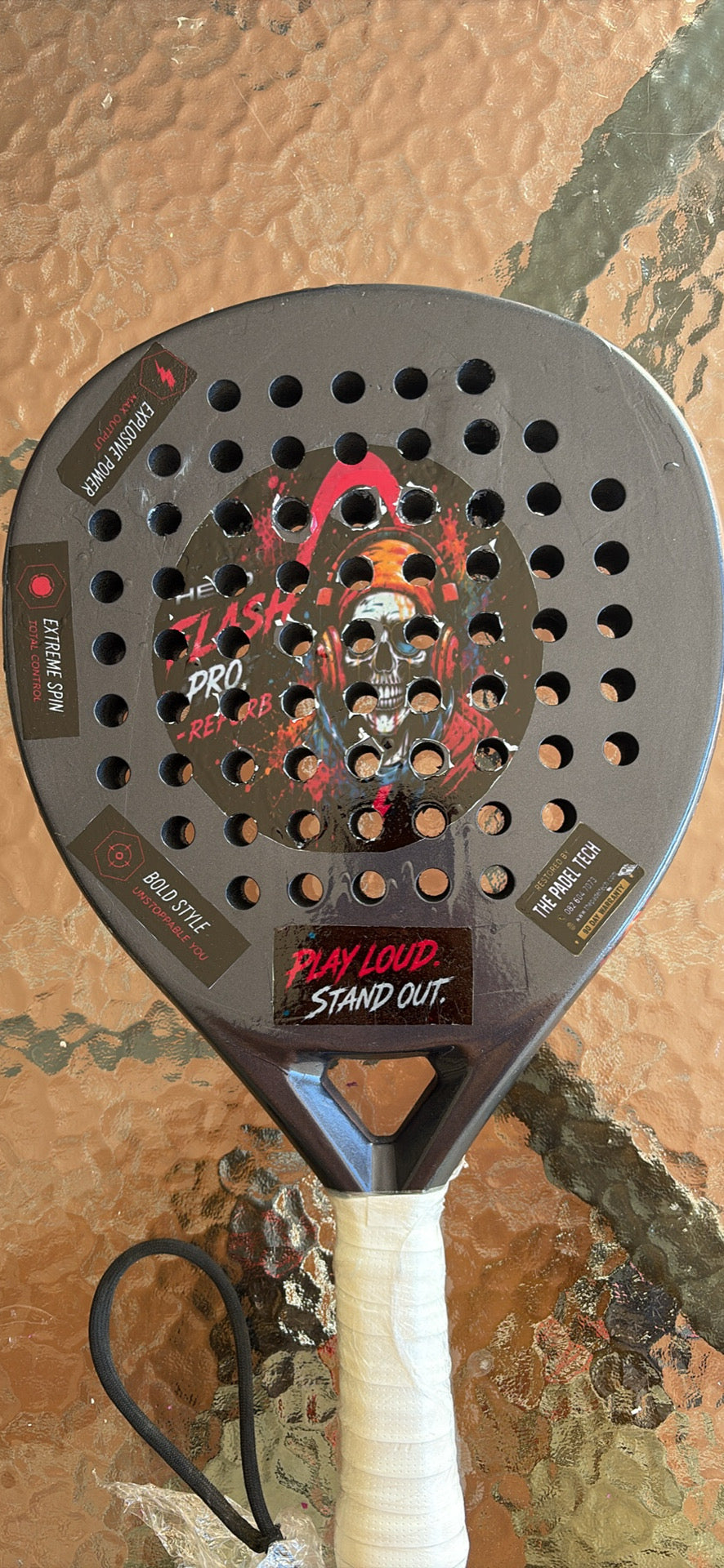 🎾 Preowned Customised Head Flash Pro Padel Racket