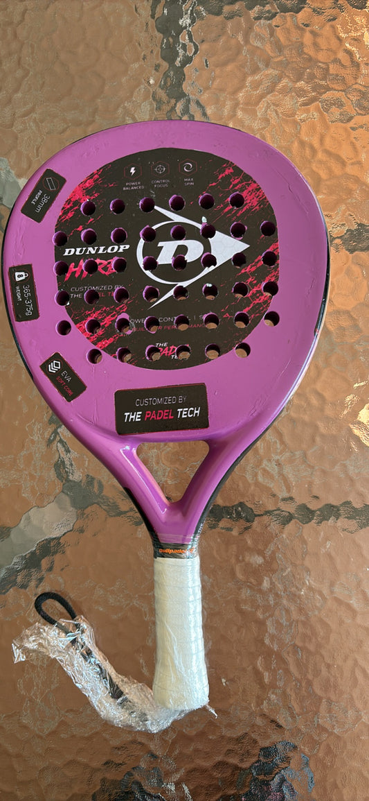 🎨🎾 Pre-Owned Custom Dunlop Hire Padel Racket