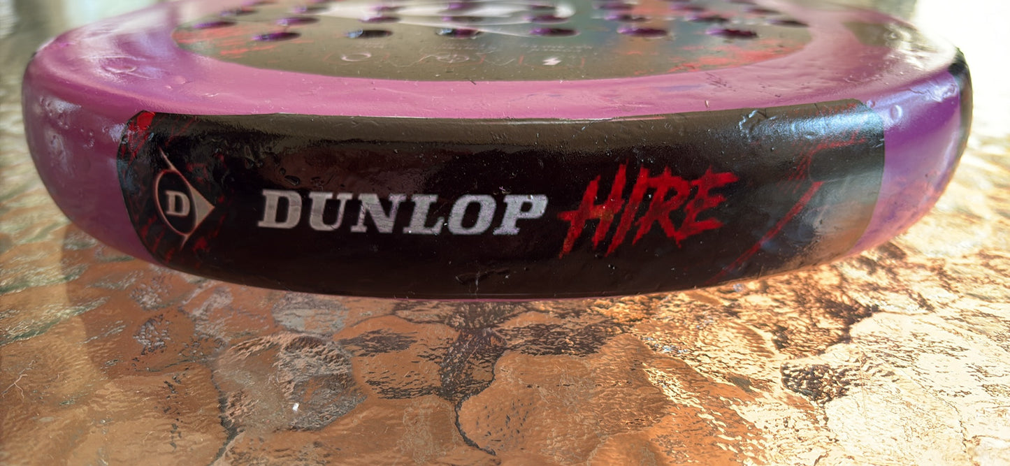 🎨🎾 Pre-Owned Custom Dunlop Hire Padel Racket
