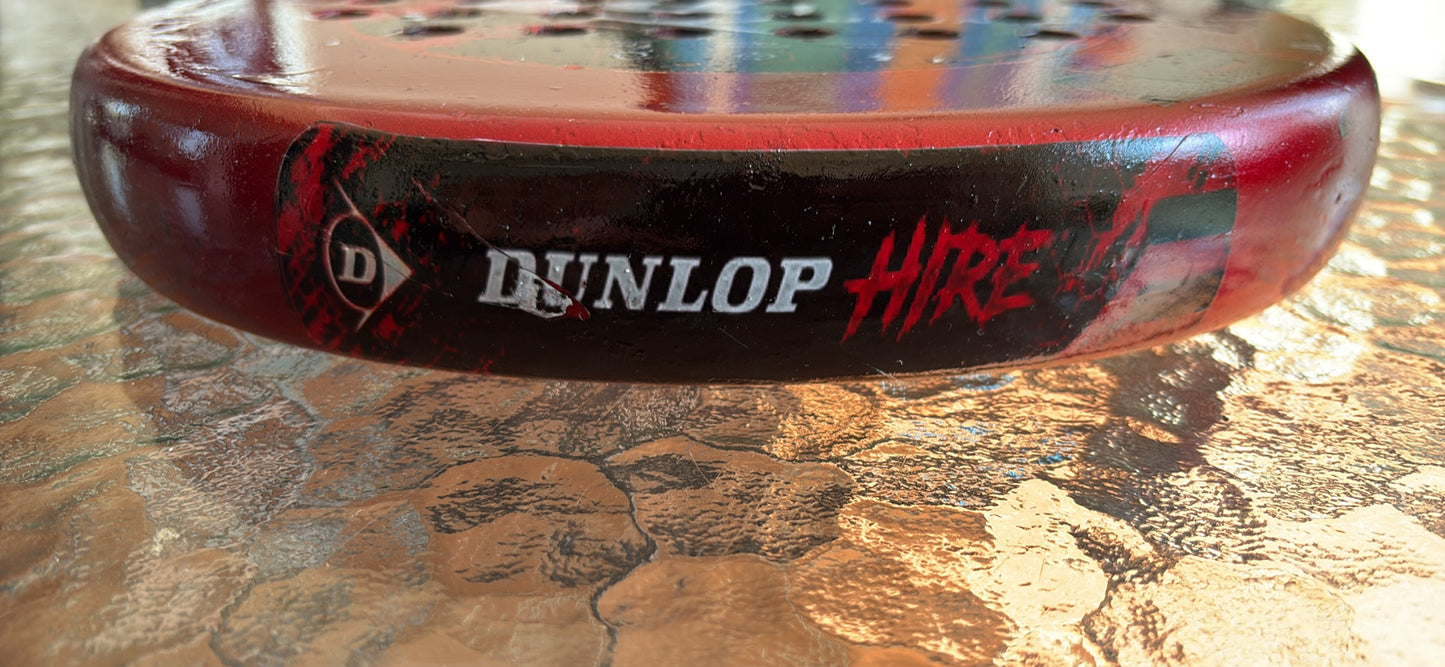 🎨🎾 Pre-Owned Custom Dunlop Hire Padel Racket