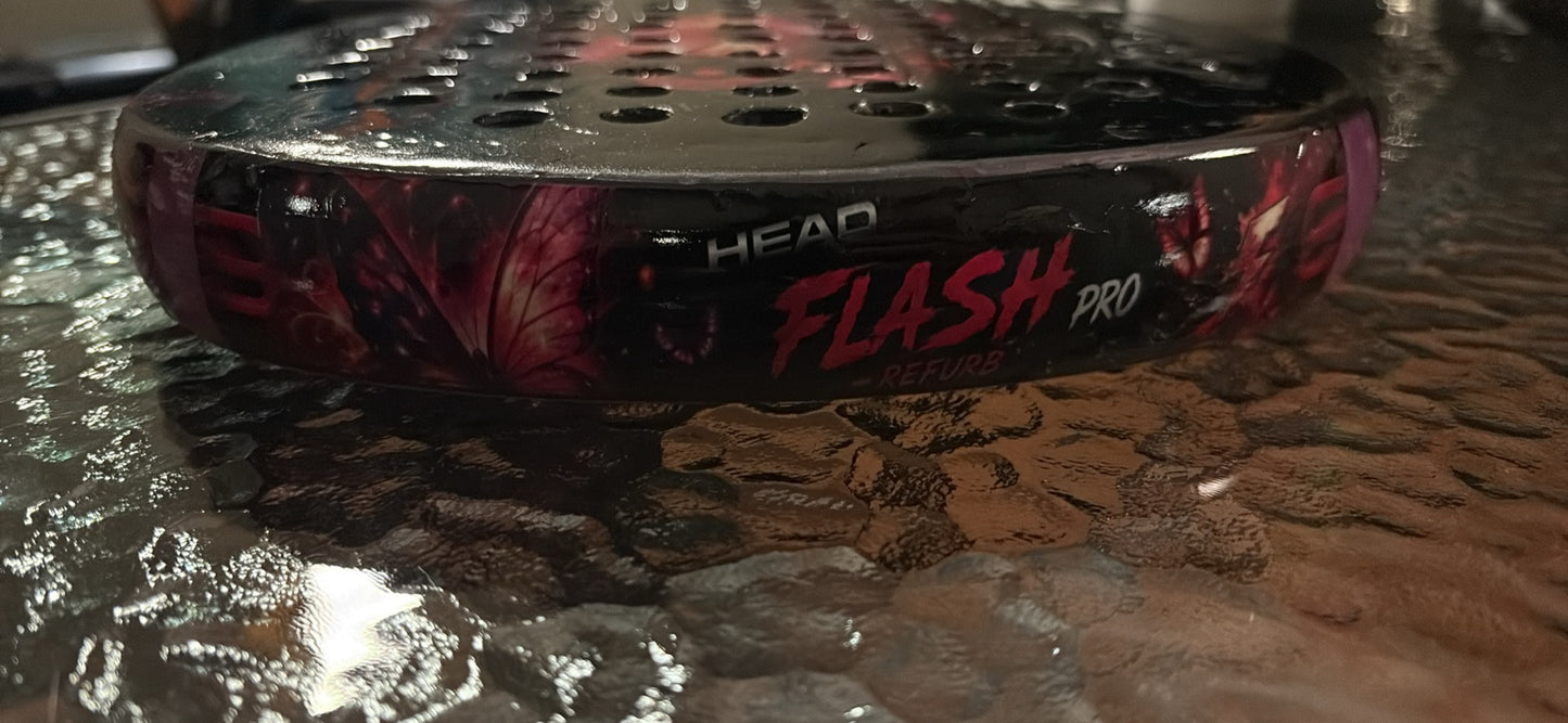 🎾 Preowned Customised Head Flash Pro Padel Racket
