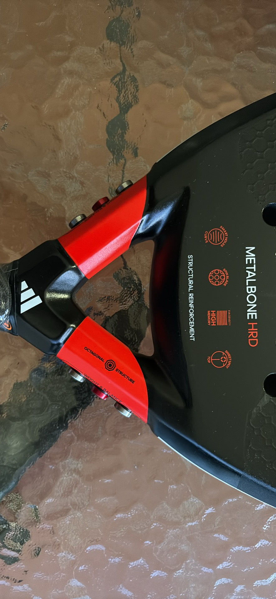 🔥🎾 PREOWNED ADIDAS METALBONE HRD 3.2 PADEL RACKET 🎾🔥