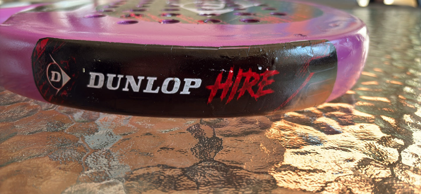 🎨🎾 Pre-Owned Custom Dunlop Hire Padel Racket