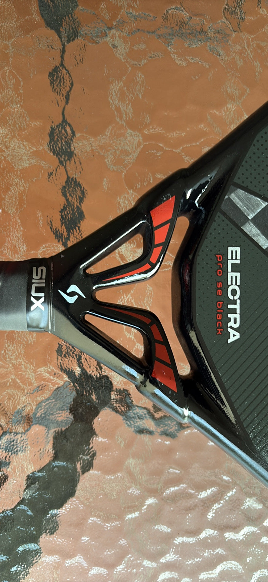 ⚡🖤 PREOWNED SIUX ELECTRA PRO SE BLACK PADEL RACKET 🖤⚡