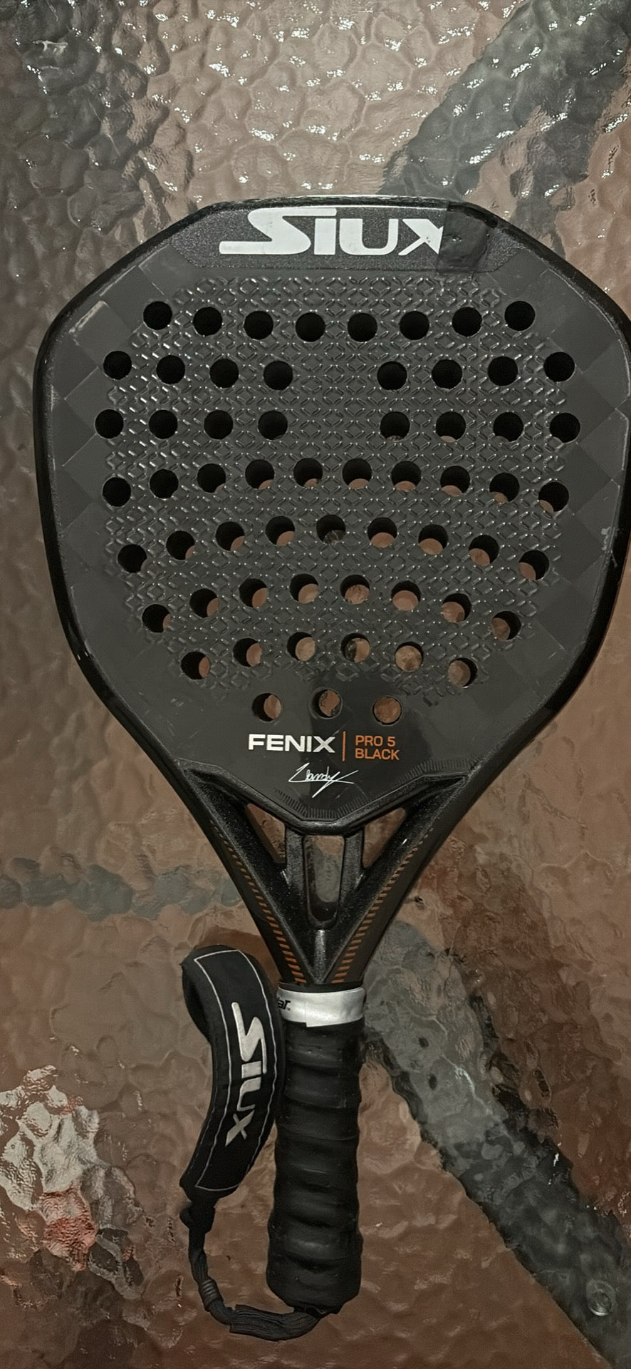 🎾 Preowned 2025 Siux Fenix Pro 5 Black Padel Racket