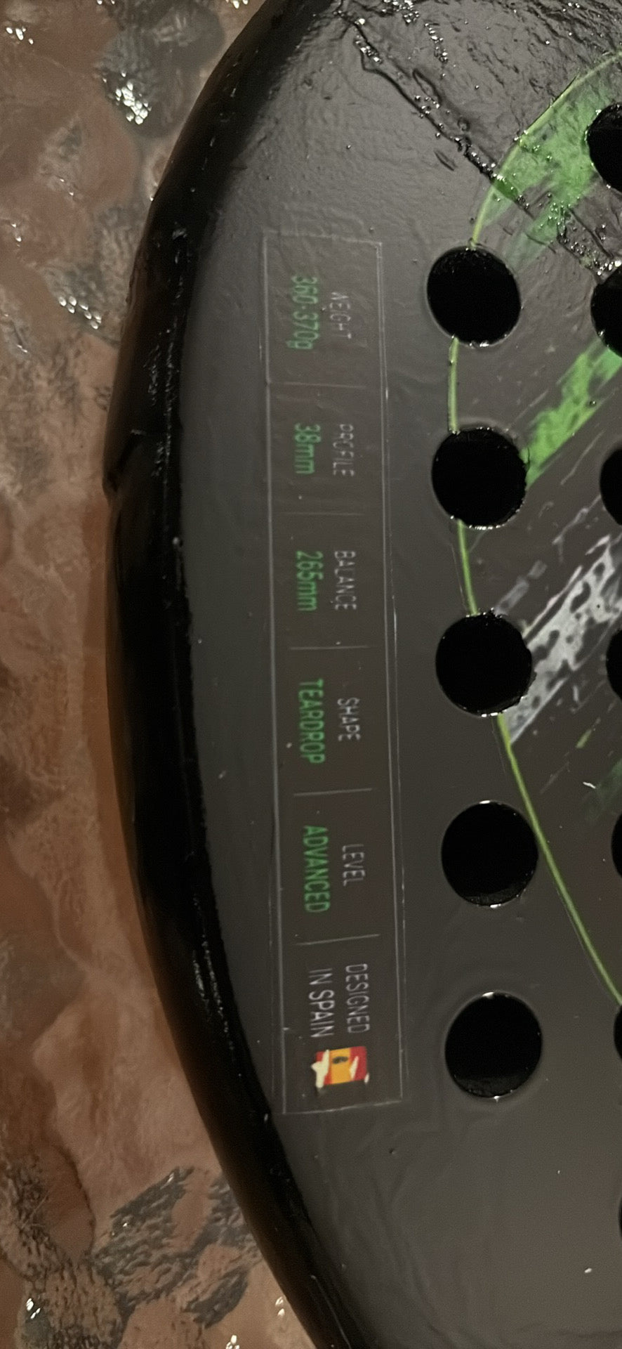 🎾 Preowned Customised Head Flash Pro Padel Racket