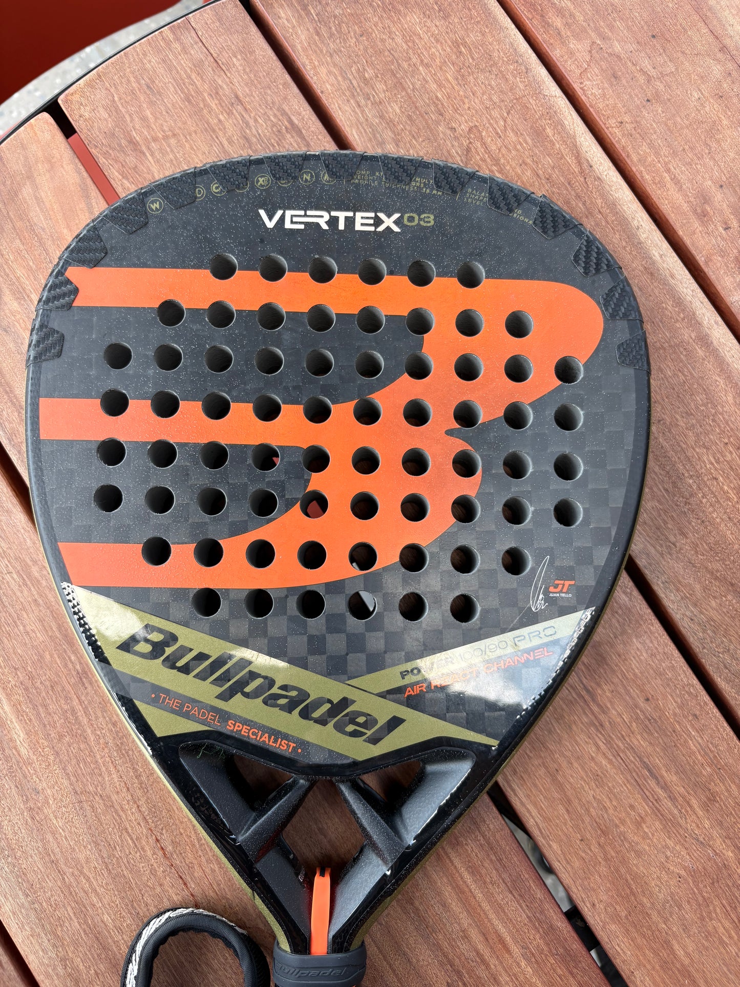Bullpadel Vertex 03 (Juan Tello / Fede Chingotto model) (Grade A)